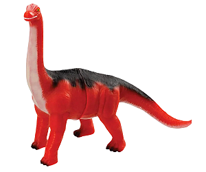 Dinossauro Braqueossauro Vinil Amigo Dino 19 cm Adijomar