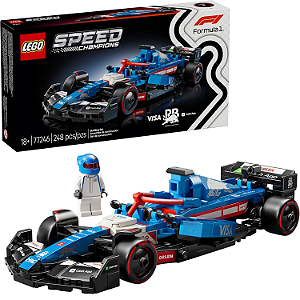 Lego Carro Corrida F-1 Visa Cash App Red Bull VCARB