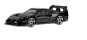 Hot Wheels  Ferrari F-40 Competione Preta Escala 1:64