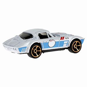 Carrinho Hot Wheels Escala 1:64 Corvette Grand Sport Branco