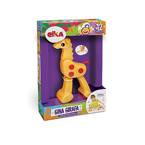 Brinquedo Infantil Gina Girafa