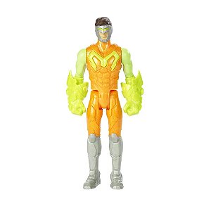 Boneco Max Steel Punhos de Poder 15cm
