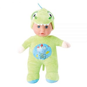 Boneca Baby Fofys Dino Com Som DM Toys
