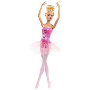 Barbie Boneca Bailarina Rosa Mattel