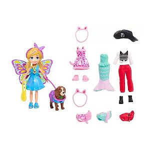 Polly Pocket Kit Cachorro Fantasias Outfit