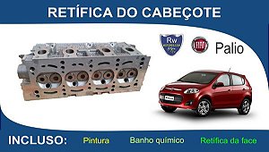 Retífica de Cabeçote Fiat Palio 8V ou 16V