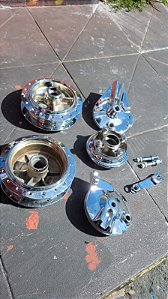 CUBOS CG 160/150  FREIO A LONA COMPLETOS