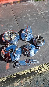 CUBOS CG 160/150 FREIO A LONA COMPLETOS