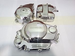 TAMPAS MOTOR PARA HONDA 150 COMPLETA PARAFUSOS E PEÇAS EMBREAGEM ( LEIA A DESCRIÇÃO )