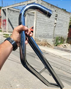 tubo escapamento para finalização