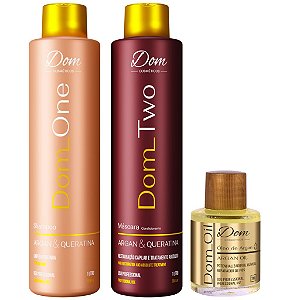 Escova Progressiva Dom Two 2x1L Oil