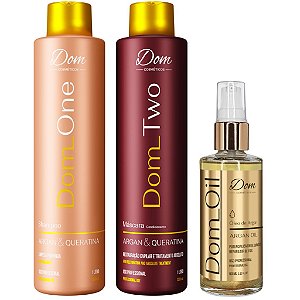 Progressiva Dom Two Cosméticos Profissional Óleo Argan