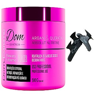 Máscara Dom Extreme Cosméticos Presilhas
