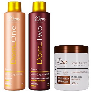 Progressiva Dom Cosméticos Two Profissional Mascara Mandioca