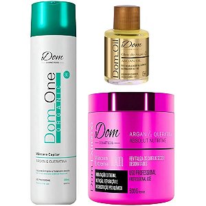 Progressiva Dom Orgânica Sem Formol Máscara Extreme Hair