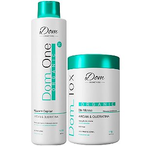 Escova Progressiva Dom One Orgânico 1L Btox Orgânico