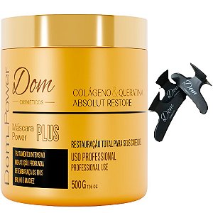 Mascara Dom Cosméticos Power Plus Presilha Profissional