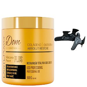 Mascara Dom Cosméticos Power Plus Presilha Profissional