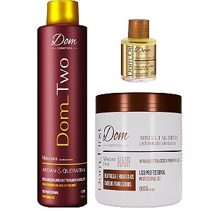 Progressiva Dom Two Passo 2 Profissional Máscara First Oil