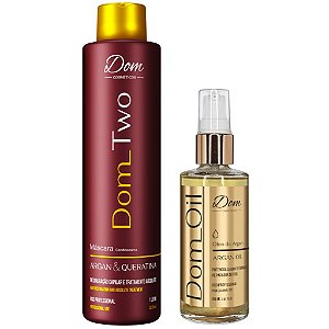Progressiva Dom Two Passo 2 Profissional Óleo De Argan