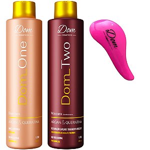 Progressiva Dom Two Cosméticos Escova Mágica Profissional