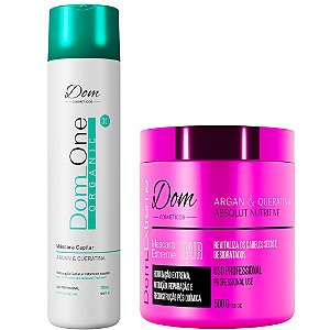Progressiva Dom One Orgânica 300ml Máscara Extreme
