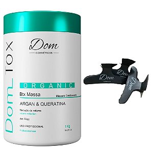Btox Reduz Volume Sem Formol Orgânico Dom Tox 1kg Presilhas