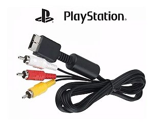 Cabo Av Audio E Video Rca Playstation Ps3 Ps2 Ps1