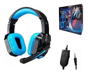 Fone Ouvido Headset Gamer Microfone Jogo Online Pc Ps4 One