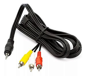 Cabo p2 com 3rca Lelong LE1001