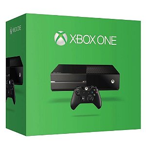 Xbox One Fat com um controle e kinect - Semi Novo - 1 ano de garantia
