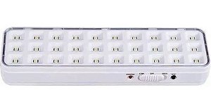 Luminária De Emergência 30 Leds Bivolt Luatek Lk-730