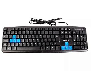 Teclado Keyboard Básico Usb Padrão Abnt2 Com Fio Bm-t01 - Bm