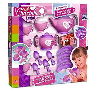 Kit Infantil Chazinho Legal Brinquedo Meninas Com Acessórios