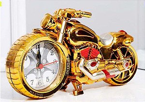 Relógio alarme motocicleta