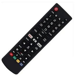 Controle Remoto Tv Smart Com Netflix E Amazon N-7045
