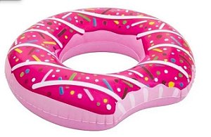 Boia Donuts Inflável Boia Rosquinha Para Piscina