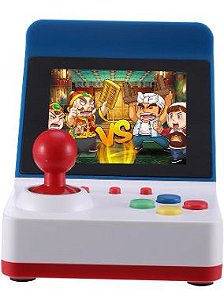 Mini Arcade Game Portátil 600 Jogos Clássicos Retro USB Fliperama com saída para TV e entrada para Fone de Ouvido