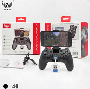 Controle Bluetooth Android Com Conector Usb Celular Pc Ps3 Altomex At-9156