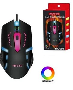 Mouse Gamer RGB KA-609