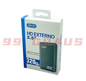 HD Externo 2,5'' 320GB 5 Gbps USB 3.0 KNUP KP-HD809