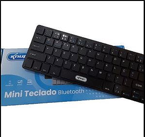 Teclado sem fio bluetooth para celular tablet PC e notebook Knup KP-TE109