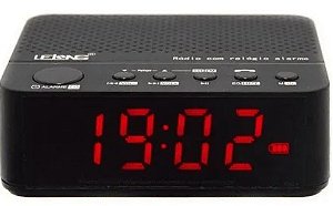 Rádio relógio digital Bluetooth despertador Le-674