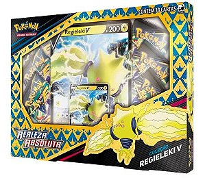 Pokémon Box Regieleki E Regidrago V Realeza Absoluta Copag