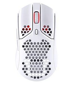 Mouse Gamer Sem Fio HyperX Haste, 16000 DPI, 6 Botões, Branco