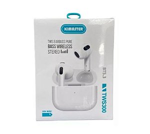 Fone De Ouvido Bluetooth Kimaster Tws300