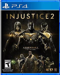 Injustice 2 Injustice Legendary Edition Warner Bros. PS4 Físico