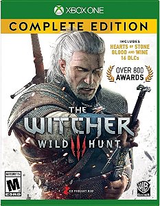 The Witcher Wild Hunt 3 Edição Completa Jogo Xbox ONE