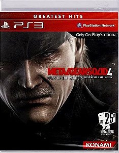 Metal Gear Solid 4 Guns of Patriots Greatest Hits - PS3