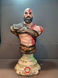 Busto Kratos god of war Grande